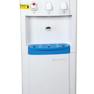 Voltas Floor Mounted Water Dispenser Minimagic Pure F with Non Cooling Storage Cabinet (White)