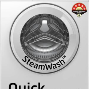 Voltas Beko 8 Kg 5 Star Fully Automatic Front Load Washing Machine with In-Built Heater (White)