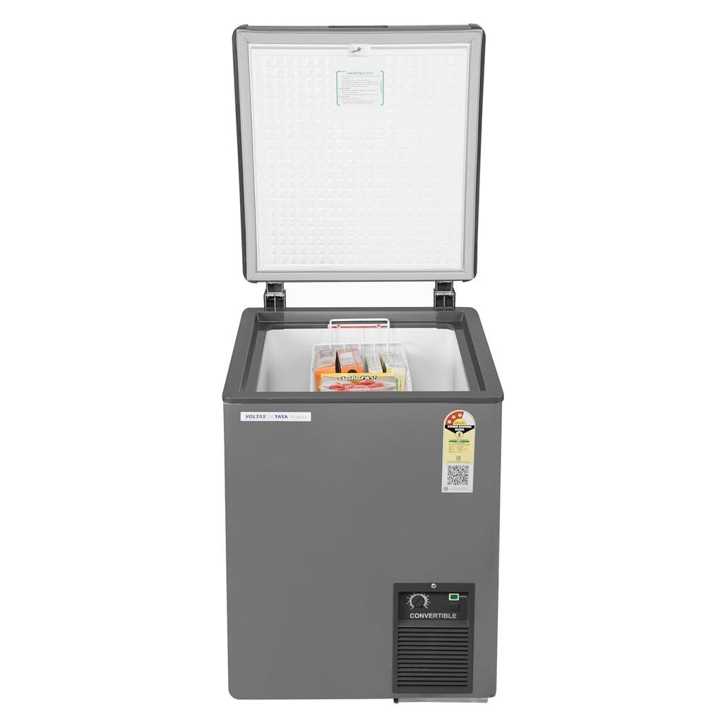 Voltas CVF120SA3-P1-GW 114 Litre Convertible Single Door Deep Freezer. - Image 2
