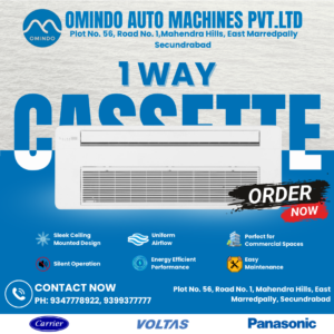 1 Way Cassette AC – Smart Cooling for Modern Commercial Spaces