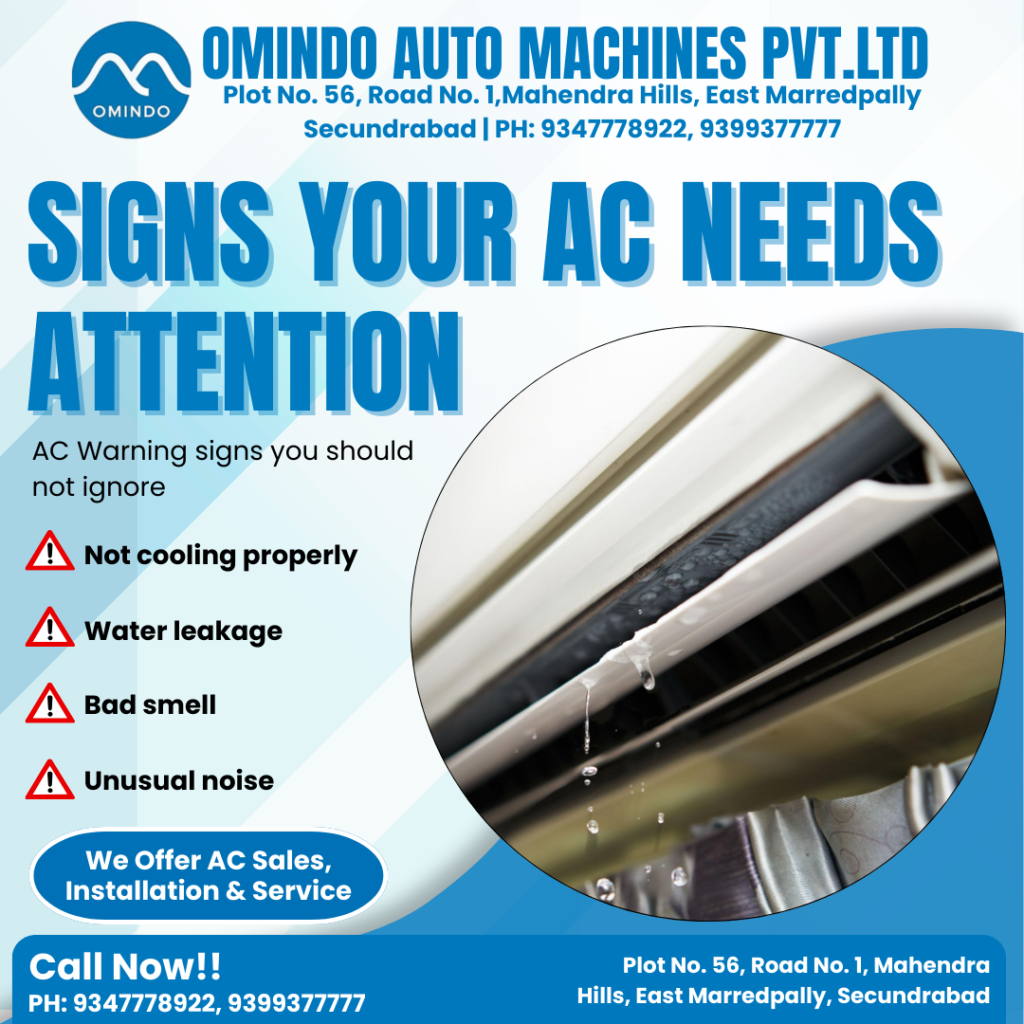 Signs Your AC Needs Attention – Don’t Ignore These Warning Signals
