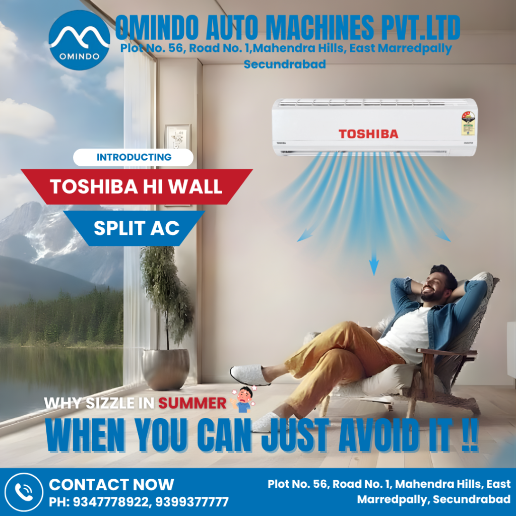 Beat the Heat with Toshiba Hi Wall Split AC – Smart Cooling for Modern Homes