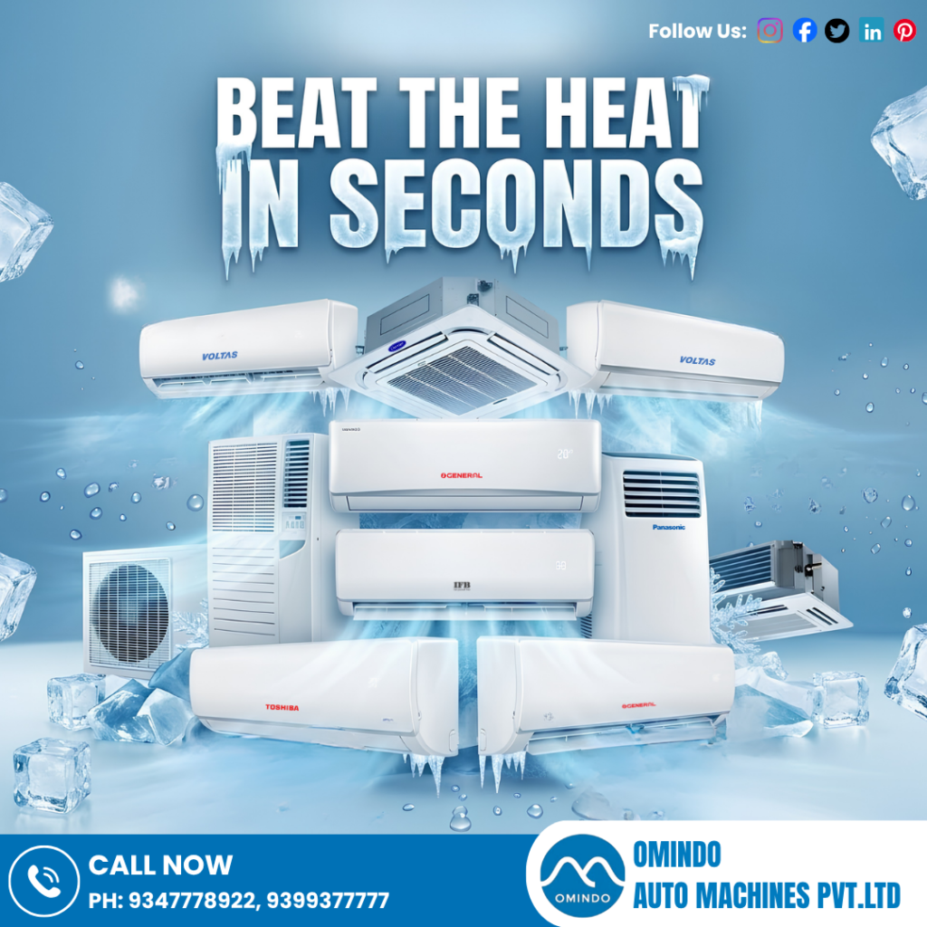 Best Air Conditioner Dealers in Hyderabad | Omindo Auto Machines