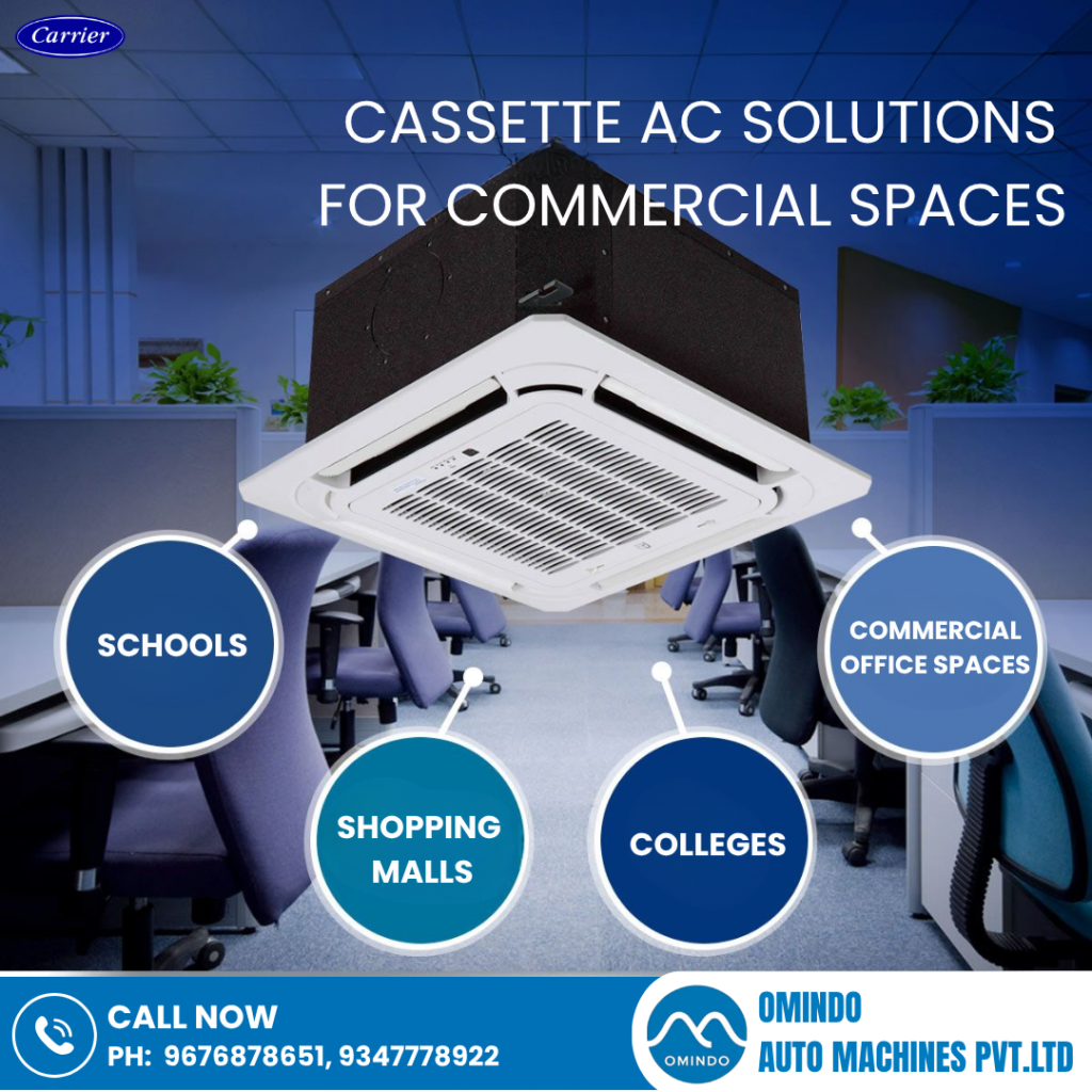 Commercial Cassette AC Installation and Sales in Hyderabad