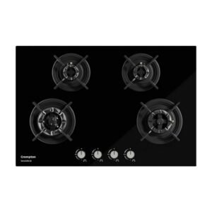Crompton SensoSafe Plus 80cm 4 Burner Built-in Gas Hob (HOB-SSFB804SP-MBU)