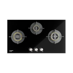 Crompton SensoSafe 3D 78cm 3 Burner Built-in Gas Hob HOB-SS3D783-MBL