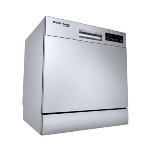 Voltas Beko DT8S Table Top Dishwasher | 8 Place Settings | Silver