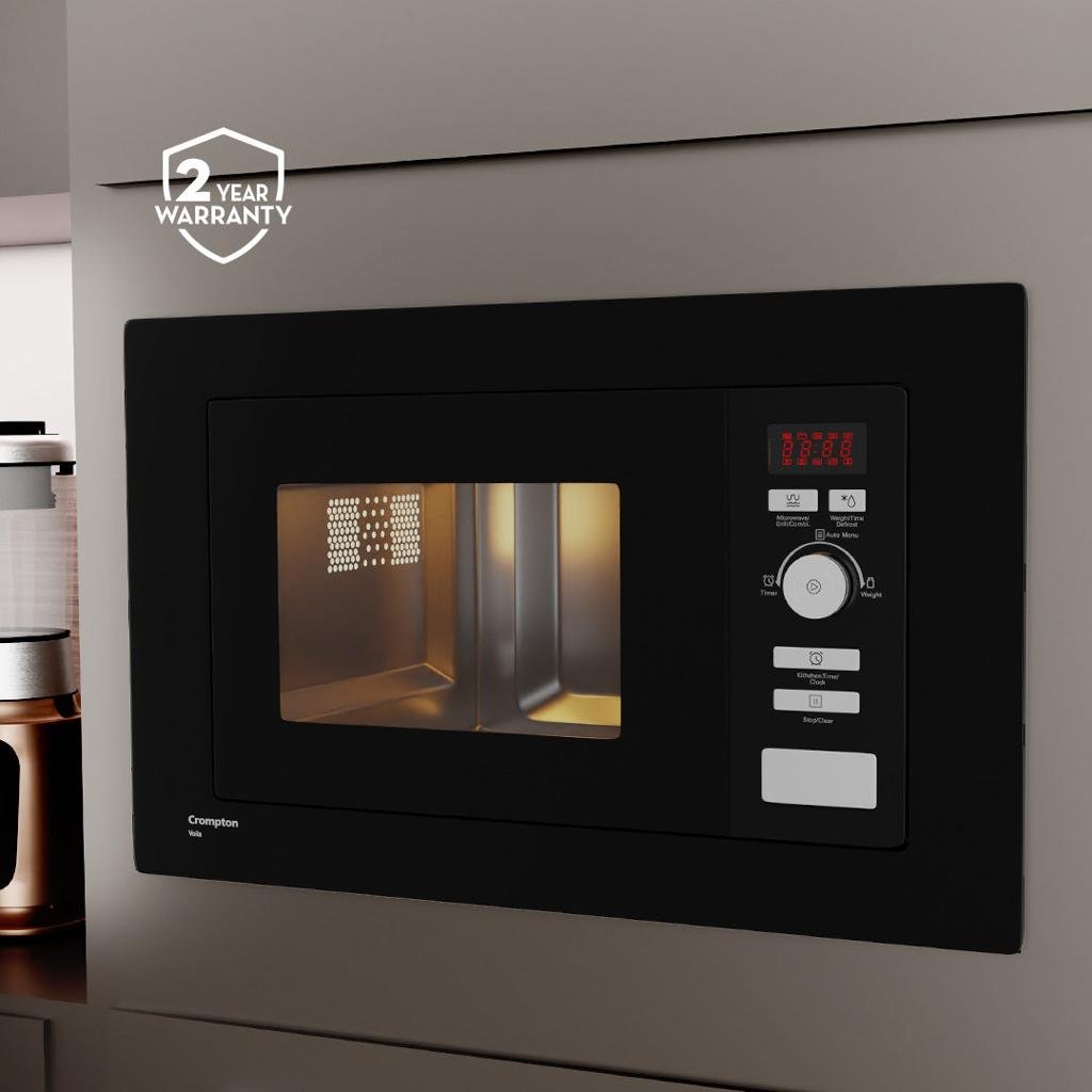 Crompton Voila Solo 20L Built-in Microwave Oven (MWO-VOSOL20L-MBL) - Image 2