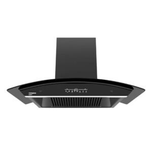 Crompton QuietPro Curved 60cm Filterless Kitchen Chimney CHD-QPVC60FLE-MBL