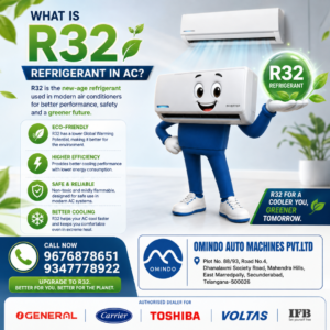 Why Do Modern ACs Use R32 Refrigerant?
