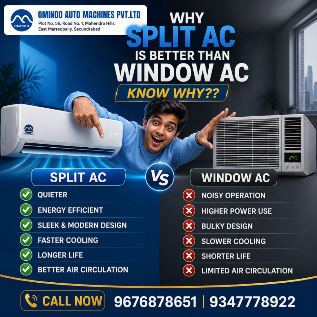 Split AC vs Window AC: Know Why Split AC Is the Smarter Choice