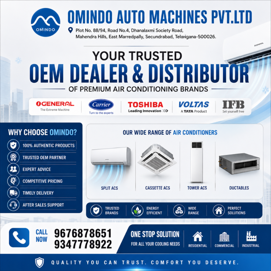 Best AC Dealer & Distributor in Secunderabad
