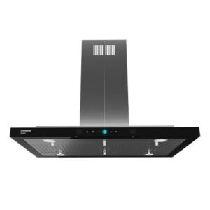 Crompton GrandArt Island 90cm Baffle Filter Kitchen Chimney CHD-GAL90BFE-INX