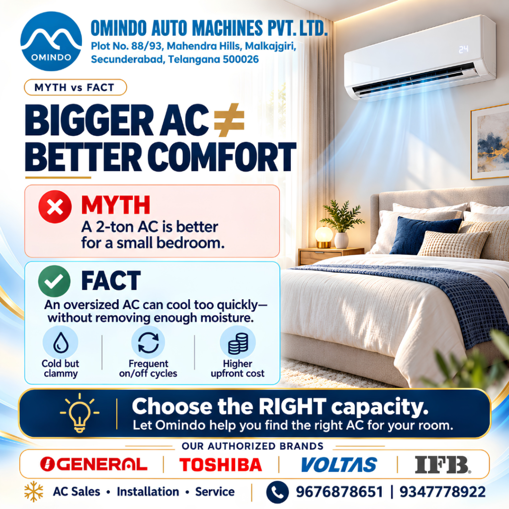 Is a Bigger AC Better? Myth vs Fact Explained